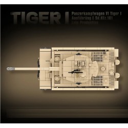 Tiger Tank Building Blocks Armored World War II Military Series