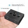 4 Port/2 Port Stereo Audio Switcher/Splitter for Headphones & Speakers