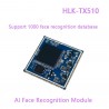 New AI Face Recognition Module HLK-TX510 3D Live Detection Serial Communication