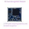 New AI Face Recognition Module HLK-TX510 3D Live Detection Serial Communication