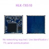 New AI Face Recognition Module HLK-TX510 3D Live Detection Serial Communication