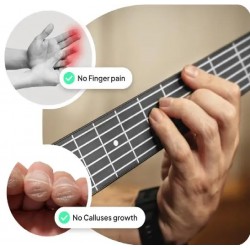 AeroBand Painless Guitar Smart Silicone Strings Bluetooth And 8 Sounds USB MIDI Function