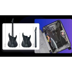 AeroBand Painless Guitar Smart Silicone Strings Bluetooth And 8 Sounds USB MIDI Function