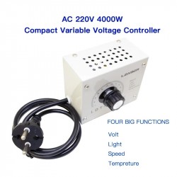 AC 220 Volts 4000 Watts Portable Speed Adjustable Regulator Controller