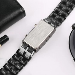 LED Display Digital Electronic Lava Colored Wristwatch