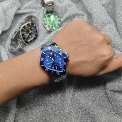 Fashion Luxury Limited Edition Water Ghost Twisted Concept Dial Watch