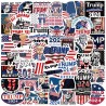 50 Pieces Donald Trump Stickers for Laptops, Phones, Cars, Water Bottles