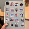 50 Pieces Donald Trump Stickers for Laptops, Phones, Cars, Water Bottles