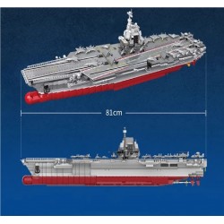 Aircraft Carrier Model Building Blocks Toys