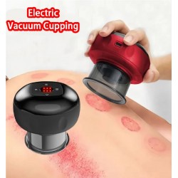 Medical Chinese Electric Vacuum Cupping Therapy Body Scraping Massage Suction Cups