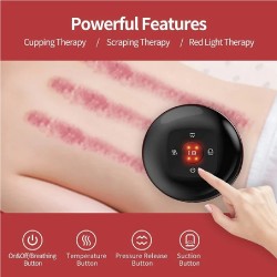 Medical Chinese Electric Vacuum Cupping Therapy Body Scraping Massage Suction Cups