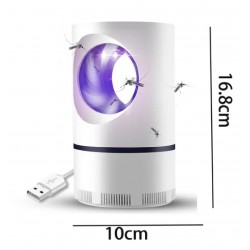 Electric Mosquito Killer LED Light Trap Control Lamp with USB Power Supply and Adapter