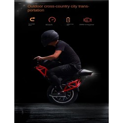 Single Wheel Electric Motorcycle Balance Bike Cycling Scooter