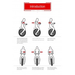 Single Wheel Electric Motorcycle Balance Bike Cycling Scooter