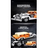 MOC Technical Model Vintage Classic Cars Building Blocks Children's Toys