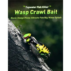 Wasp Crawl Bait Artificial...