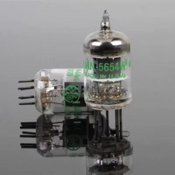 2 Pieces/lot GE 5654W Electronic Vacuum Tube Valve Pairing Amplifier Audio