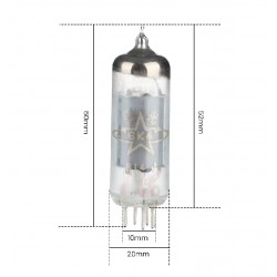 2 Pieces 6K4 Vacuum Tubes Valve Upgrade For Pairing Tube Amplifiers