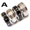 Rotatable Stainless Steel Spinner Ring Jewelry