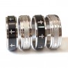 Rotatable Stainless Steel Spinner Ring Jewelry