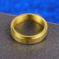 Narrow Men's Rotating Ring...