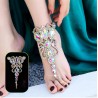 Belly Dance High-End Diamond Foot Accessories Ankle Jewelry