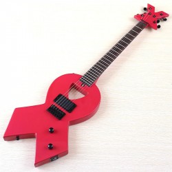 Bow Tie/Ribbon Shaped Electric Guitar