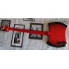 Red Axe Super Cool Bass Guitar