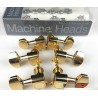 Guitar Machine Head Tuners - Gold Tuning Pegs