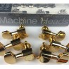 Guitar Machine Head Tuners - Gold Tuning Pegs