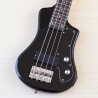 4 String Mini Electric Bass Guitar High Gloss Black