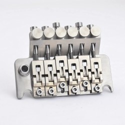 Guitar Bridge 6 Strings Titanium Alloy Tremolo System with Stainless Steel Block