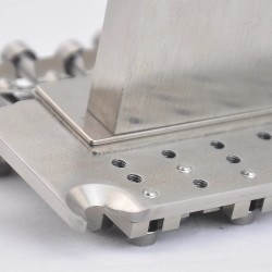 Guitar Bridge 6 Strings Titanium Alloy Tremolo System with Stainless Steel Block